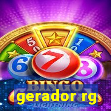 gerador rg
